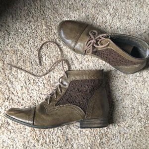 Lace Combat Boots